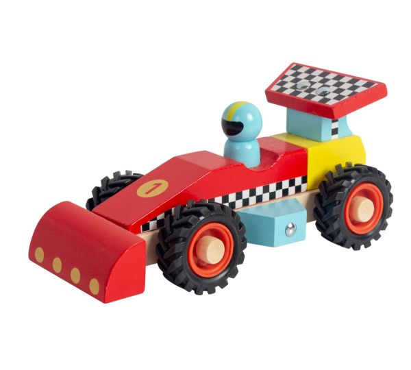 Wooden Aussie Animal Racing Car