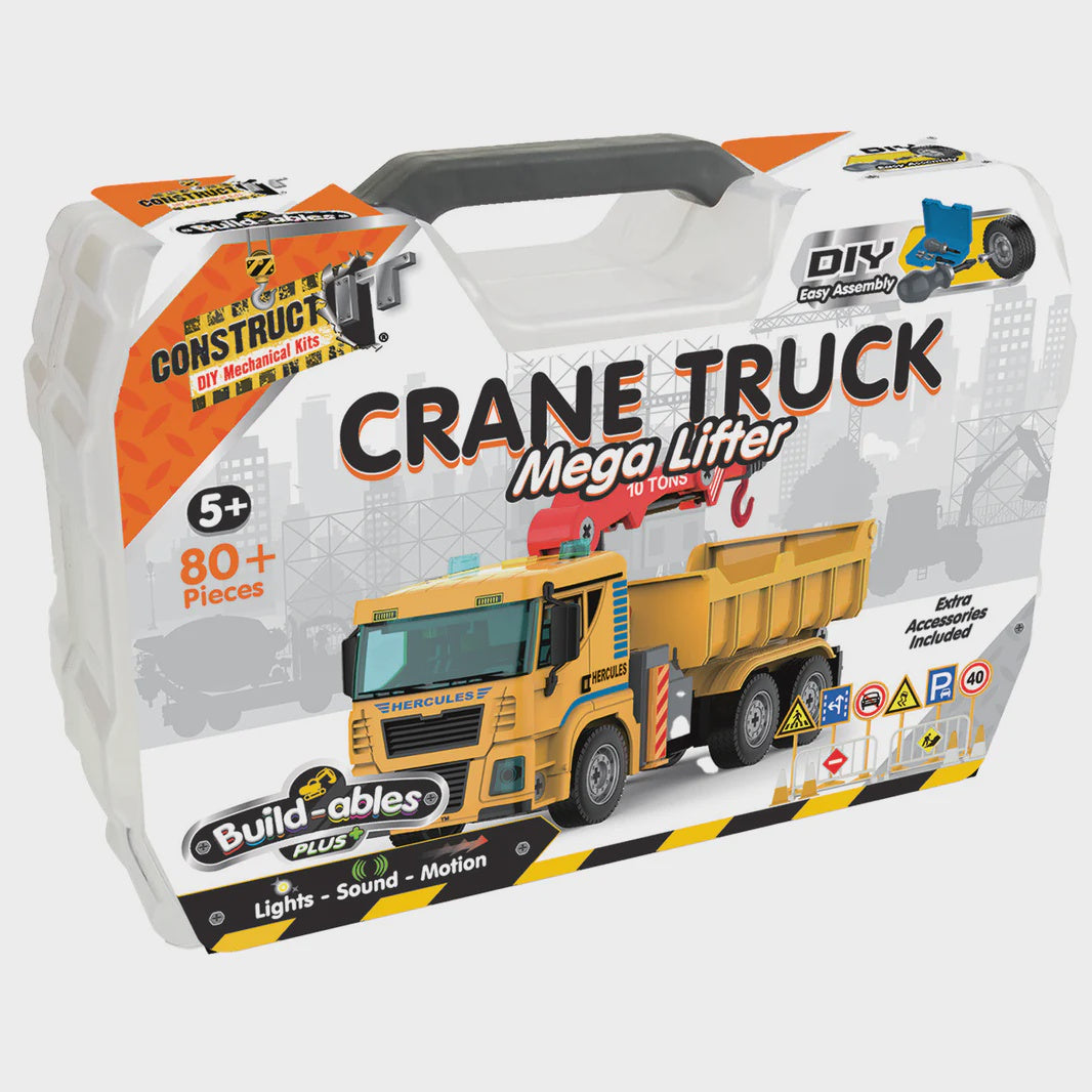 Mega Lifter Crane Truck - 104+ pcs