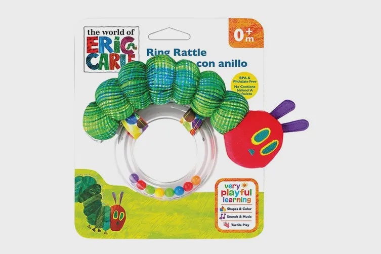 The Very Hungry Caterpillar Ring Rattle