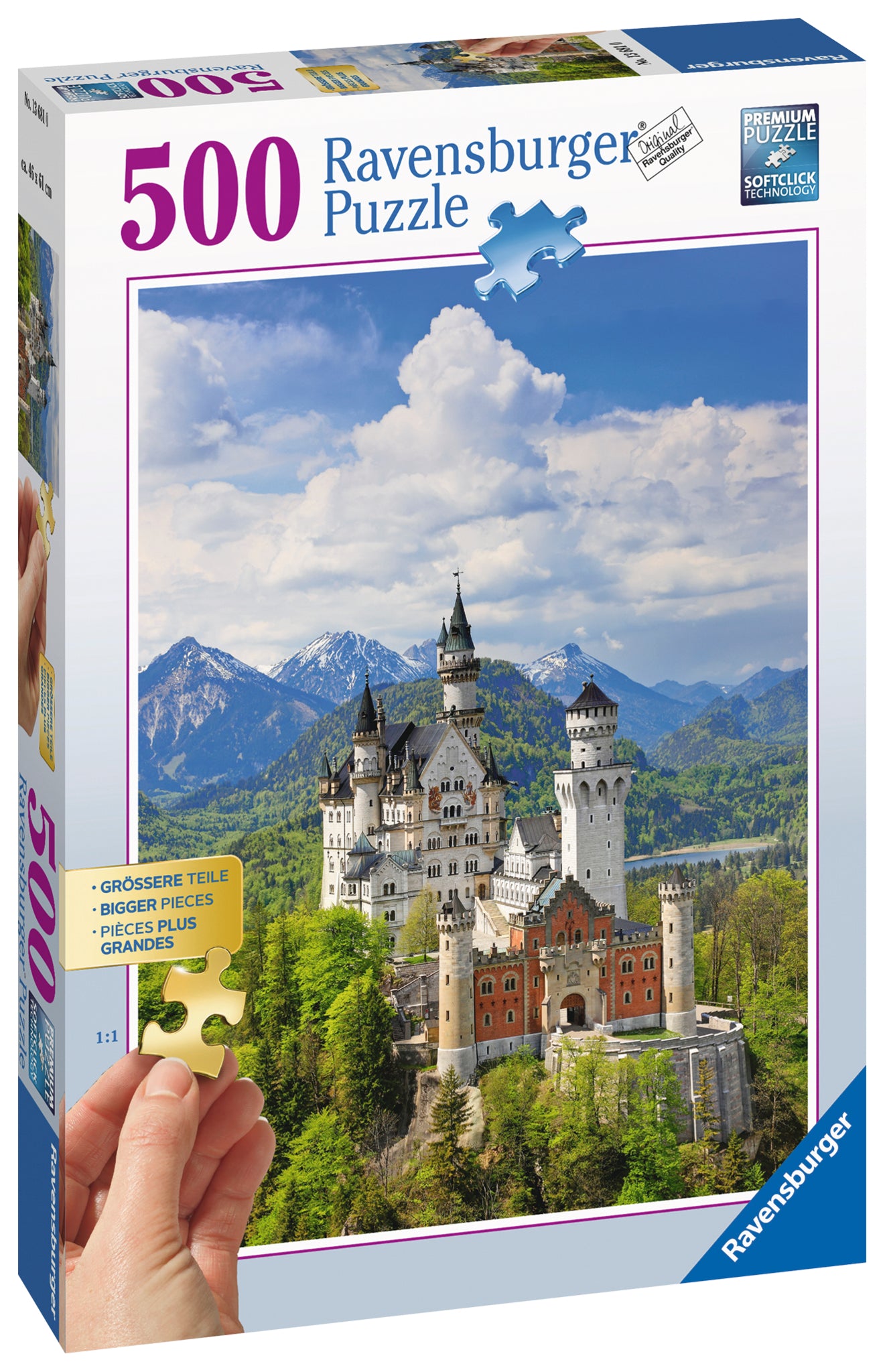 500 pc Puzzle - Neuschwanstein Castle