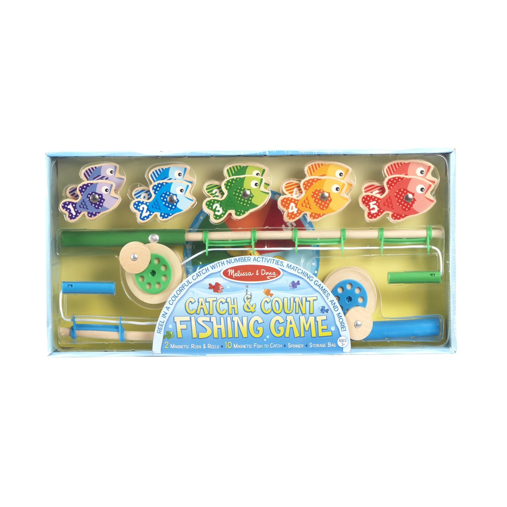 Catch & Count Fishing Game - Magnetic – Toys and Tales