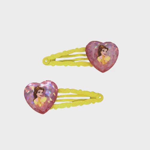 Disney Belle Heart Gem Snapclips