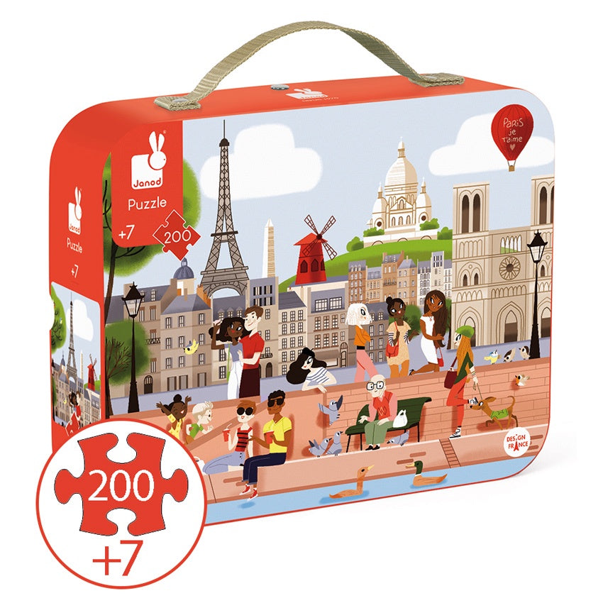 Puzzle - with Poster in Carry Box