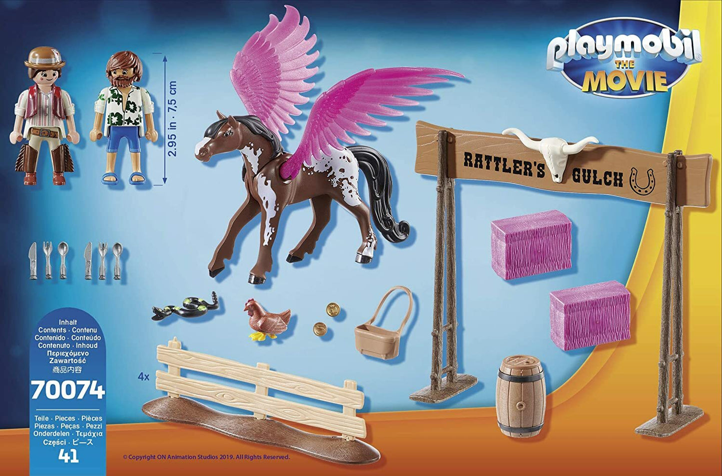 The Movie - Marla & Del with Pegasus 70074
