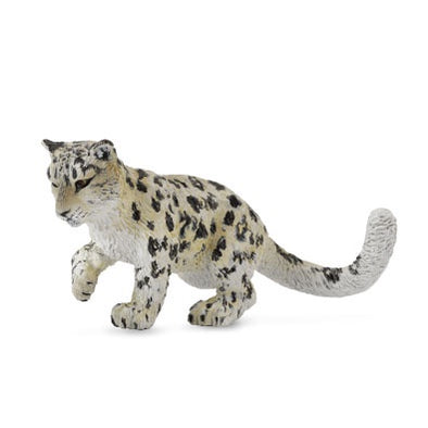 Snow Leopard Cub Playing - Figurine