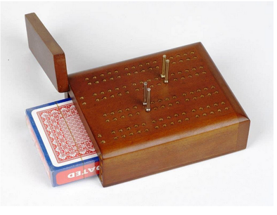 Cribbage with Playing Cards - Travel
