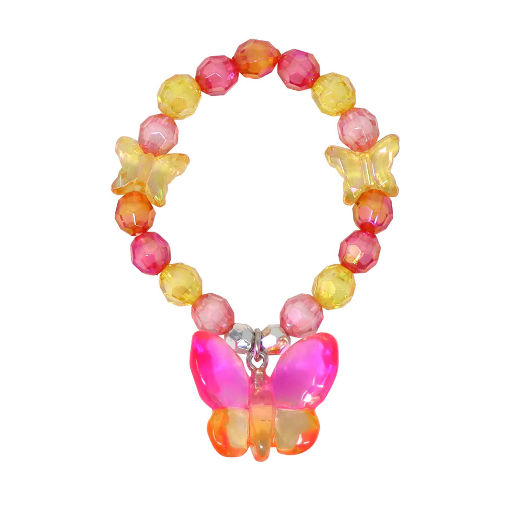 Rainbow Butterfly Bracelet