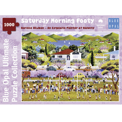 1000 pc Puzzle - Saturday Morning Footy
