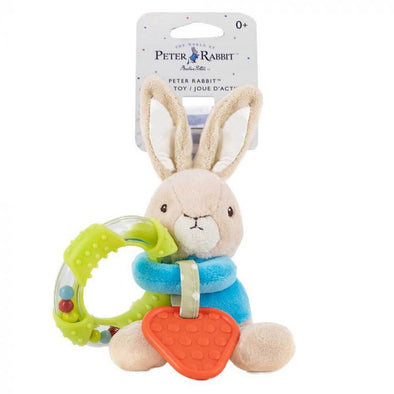 Peter Rabbit Activity Toy - Ring Rattle & Teether