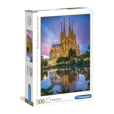 500 pc Puzzle - Barcelona (Sagrada Familia)