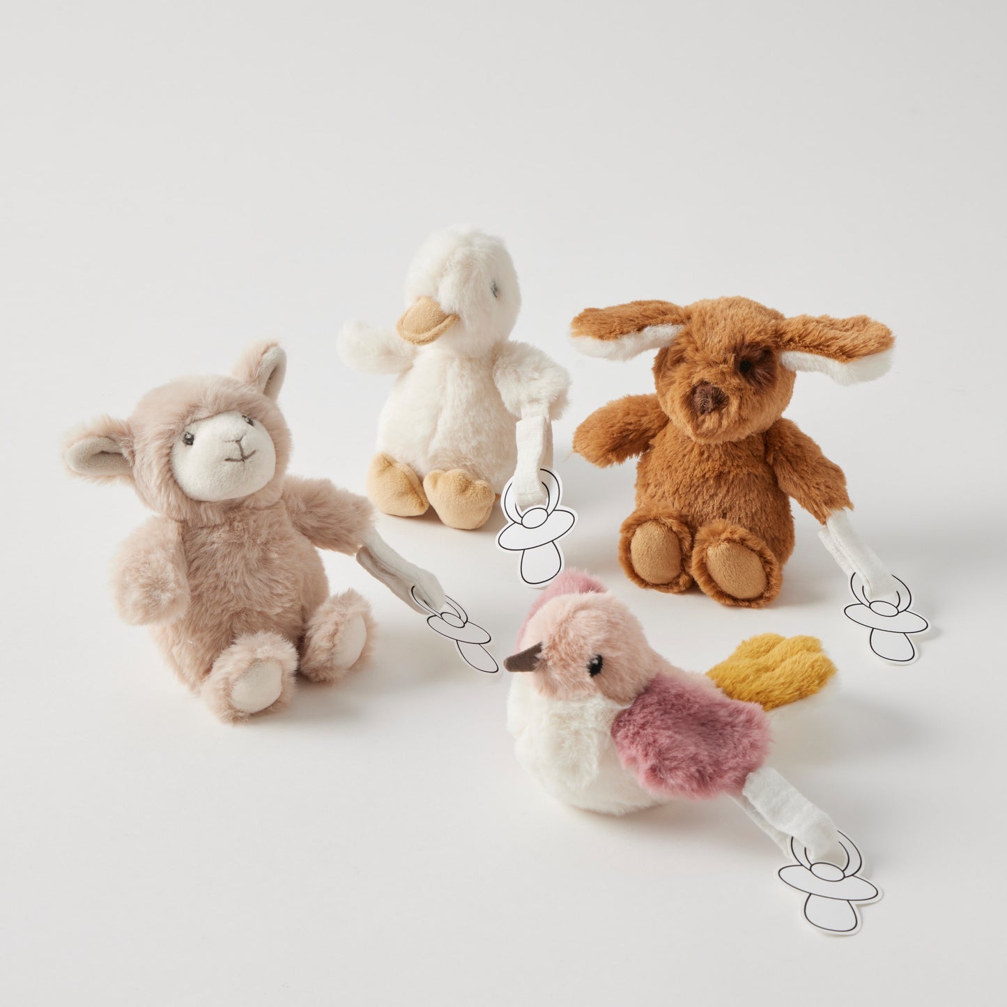 Farm Fun Dummy Clips - assorted