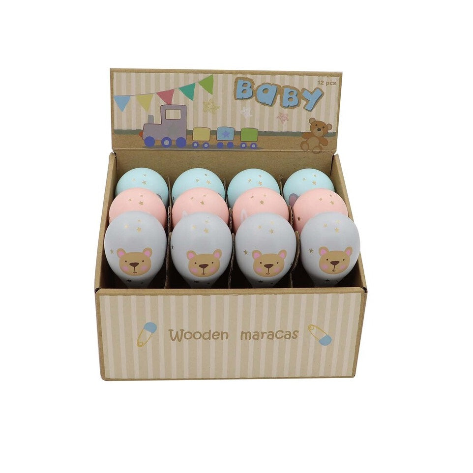 Calm & Breezy Baby Animal Maracas