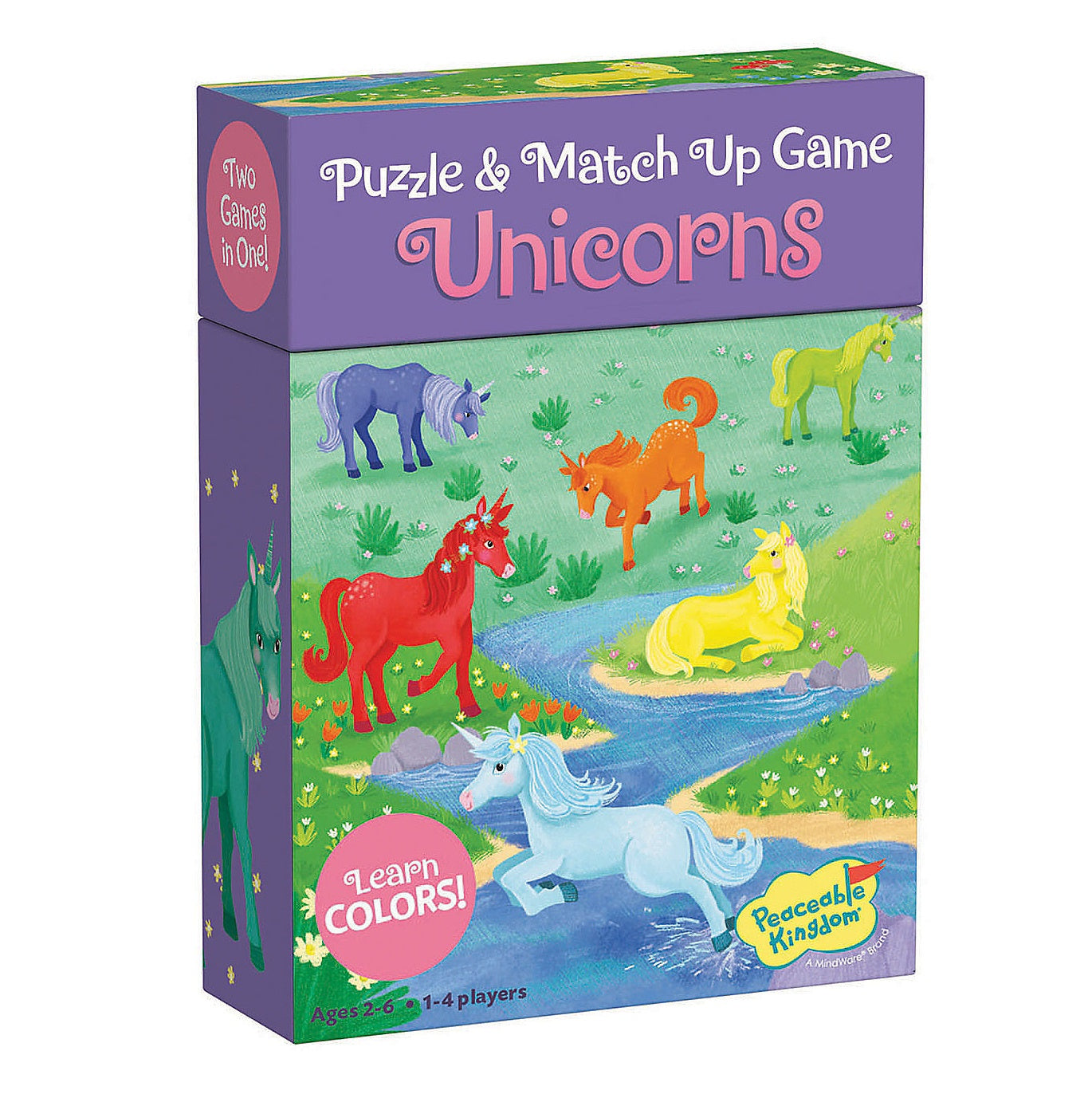 Match Up Game and Puzzle - Unicorns – Toys and Tales