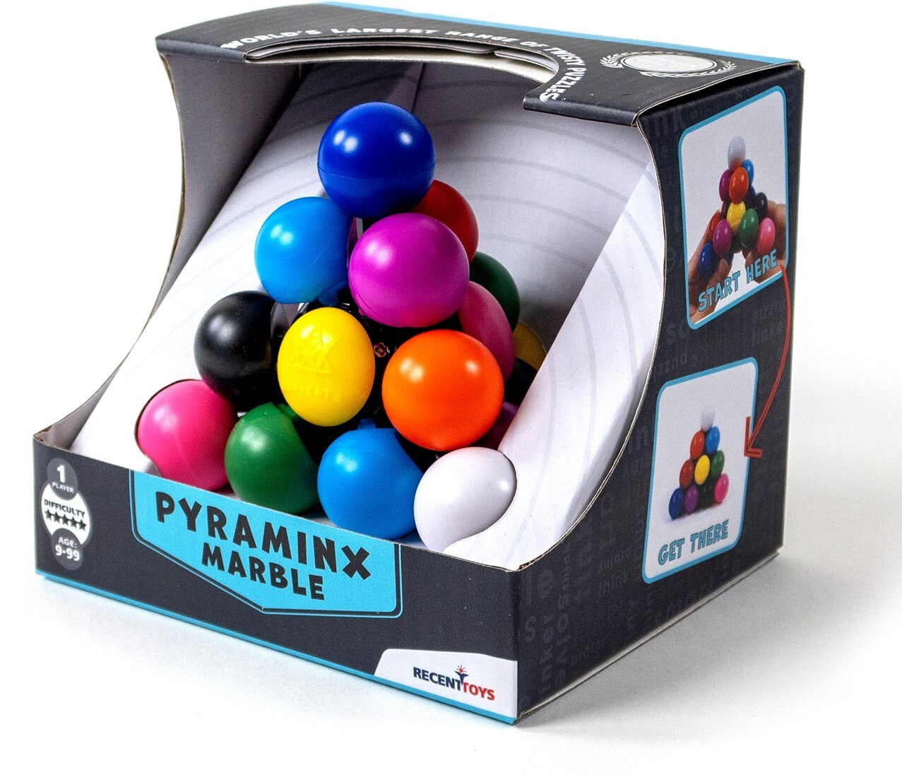 Pyraminx Marble - Ventura International