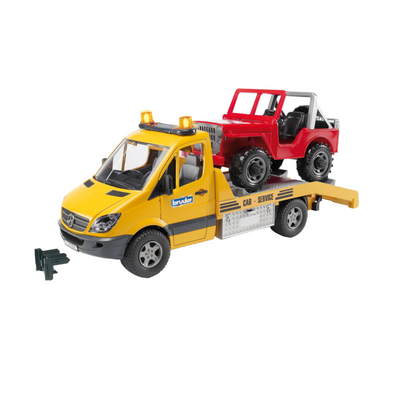 MB Sprinter Towtruck with Jeep