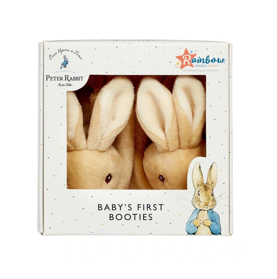 New Peter Rabbit Smocked Knit Footsie