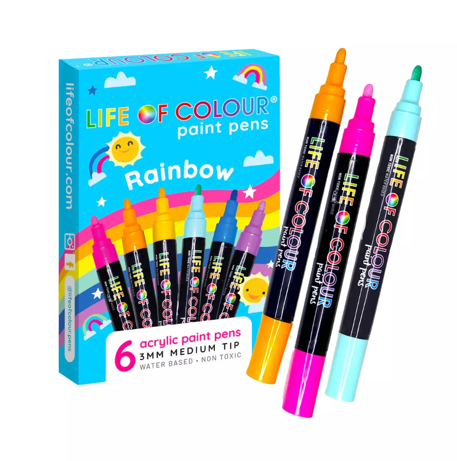 Acrylic Paint Pens - Rainbow
