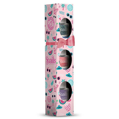 Snails 3 pack Mini Nail Polish - Verry Berry Licious