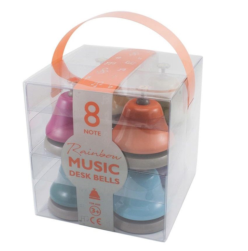 Rainbow Music Desk Bells 8pc