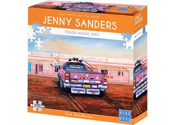 Jenny Sanders Tough Aussie Utes - Pink Roudhouse 1000pc