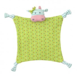 Belle the Cow Organic Blankie