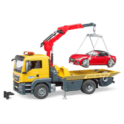MAN TGA Flat Top Tow Truck with Roadster