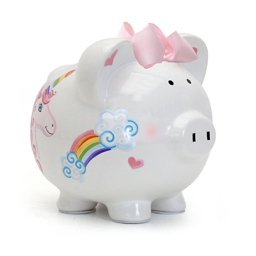 Unicorns & Rainbows Piggy Bank