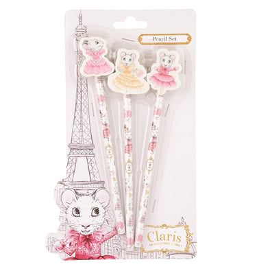 Claris Pencil with Topper - set of 3