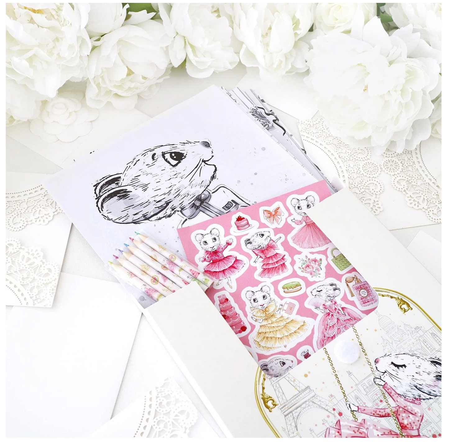 Claris Colouring Set