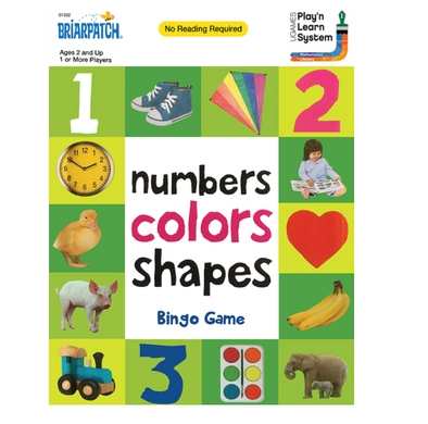 First 100 Numbers, Shapes Bingo Game
