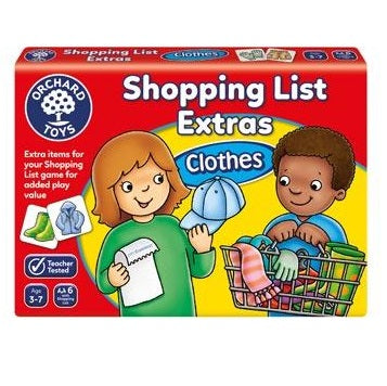 Shopping List Extras clothes