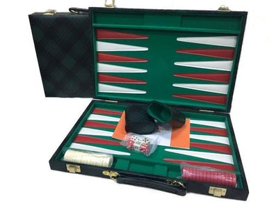 Backgammon 18" - Green