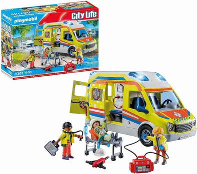 City Life - Ambulance with Light and Sound 71202