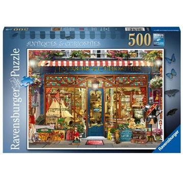 500 pc Puzzle - Antiques And Curiosities