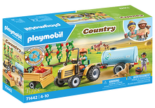 Country - Tractor With Trailer And Water Tank 71442