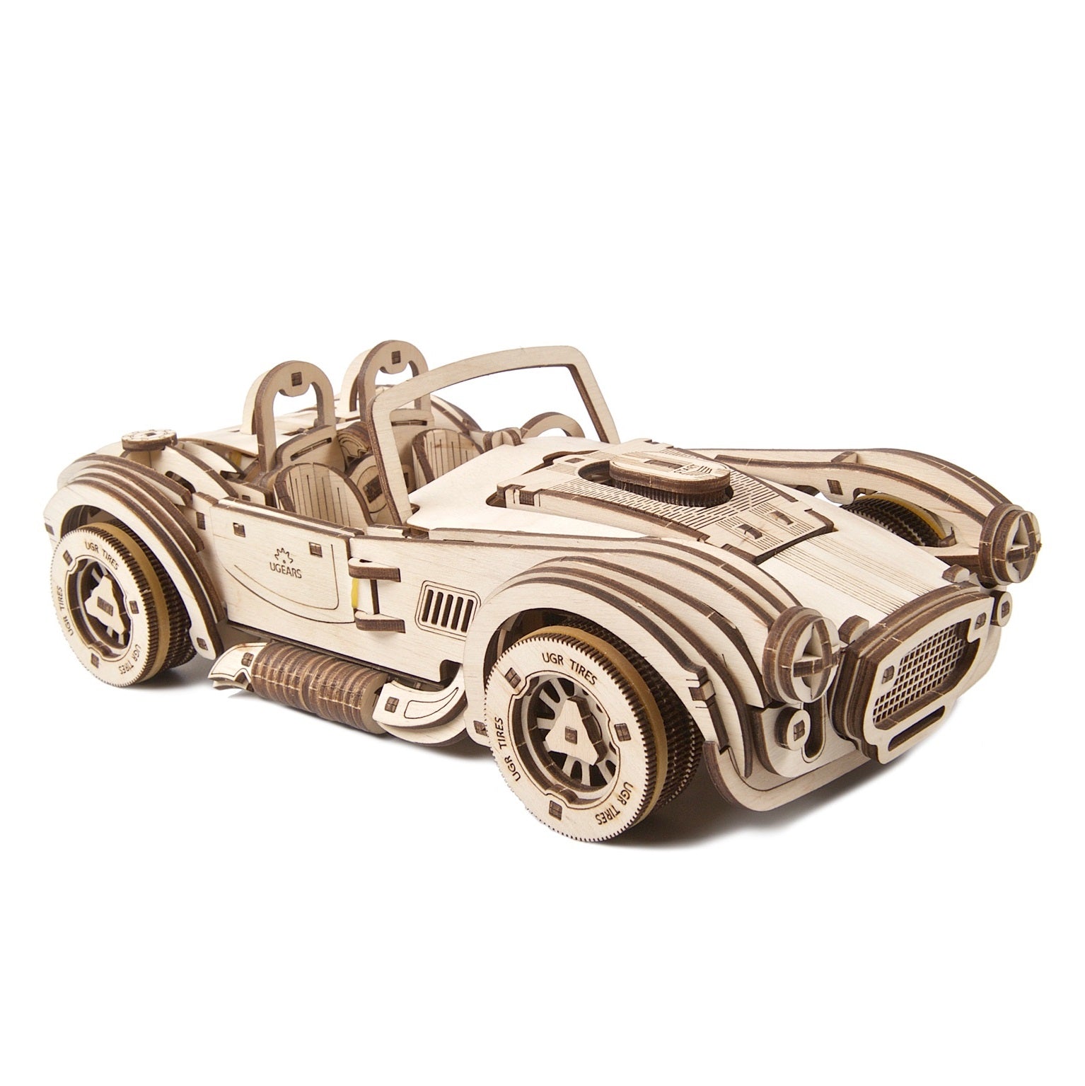 Model Drift Cobra Racing Car Wooden Model Kit – Toys and Tales