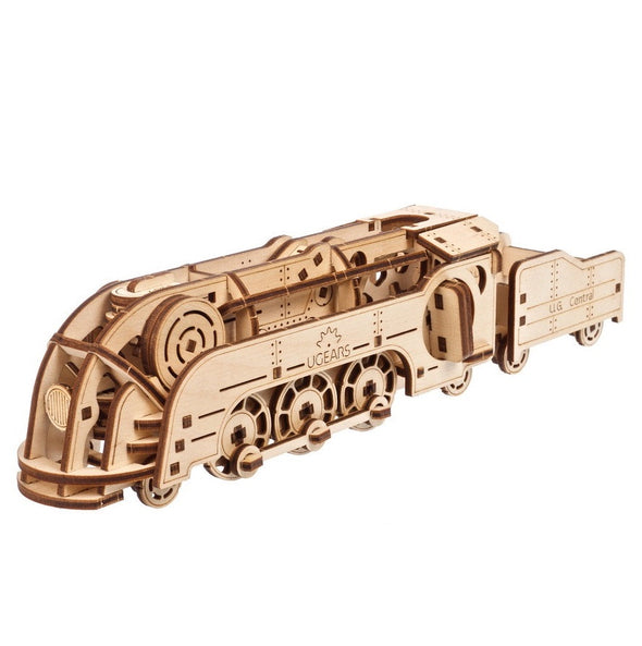 Mini Locomotive Wooden Model Kit