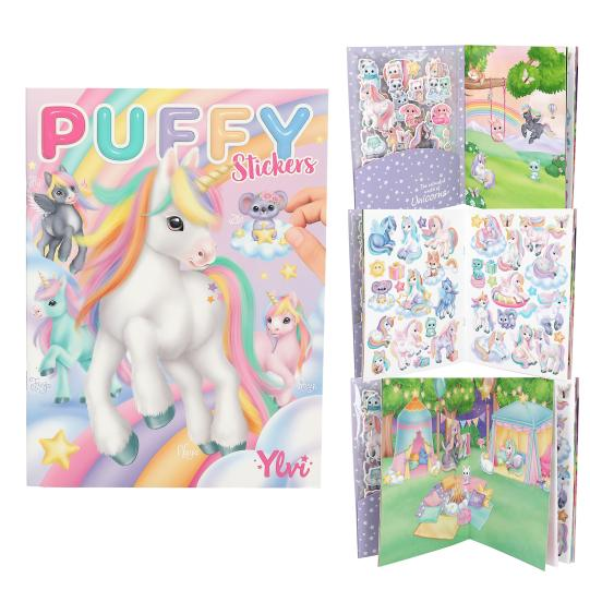 Yliv Puffy Sticker Book