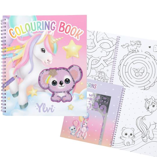 Ylevi Colouring Book Unicorn