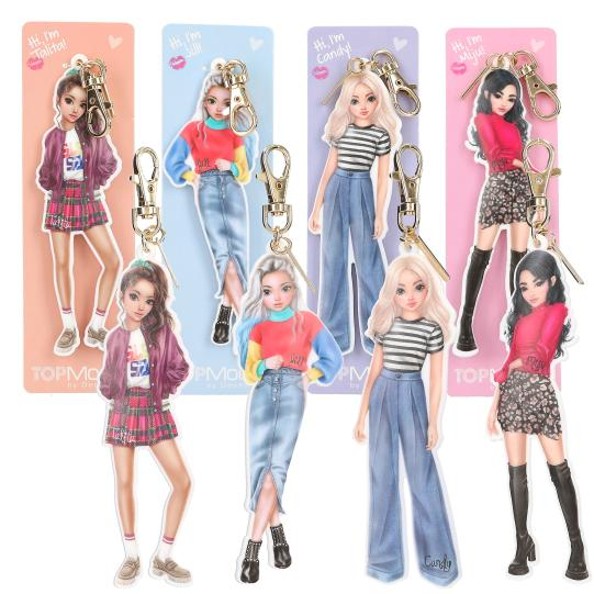 Top Model Keyring