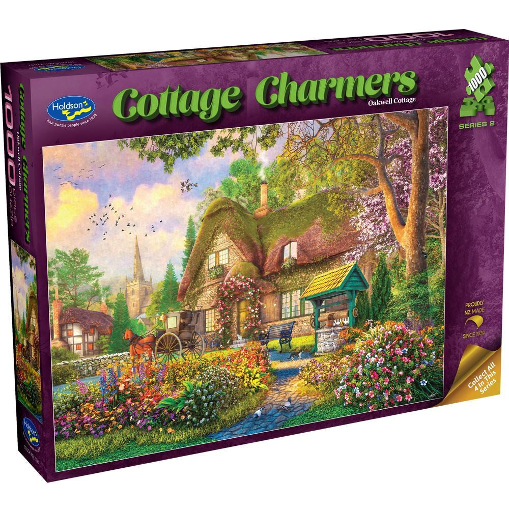 1000 pc Puzzle - Cottage Charmers / Oakwell Cottage