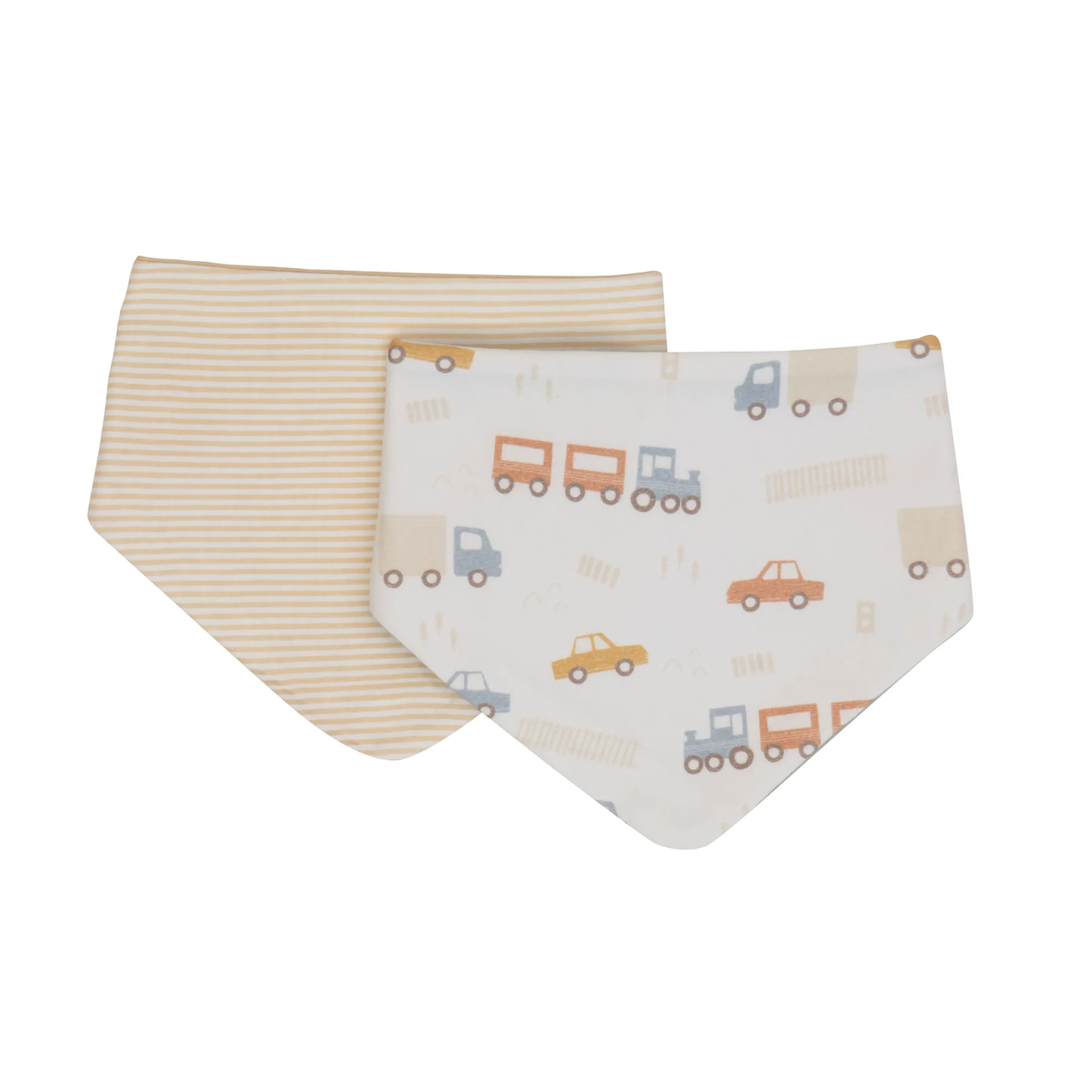 Bandana Bibs 2 Pk - Trucks