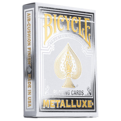 Bicycle Metalluxe Playing Cards - Silver