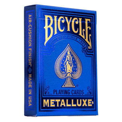 Bicycle Metalluxe Cards - Blue