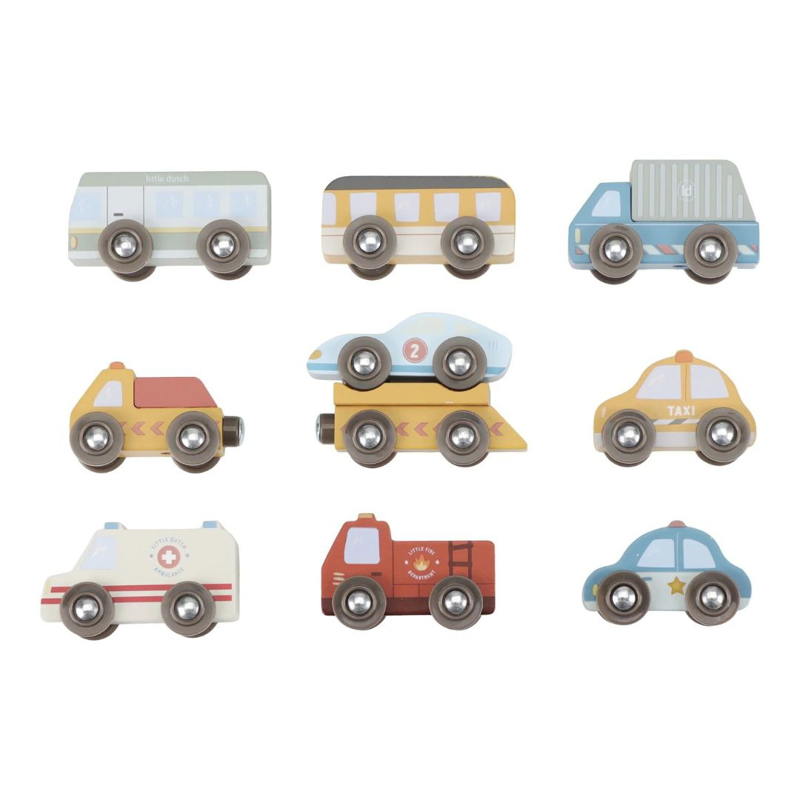 Vehicle Set - 9 pcs
