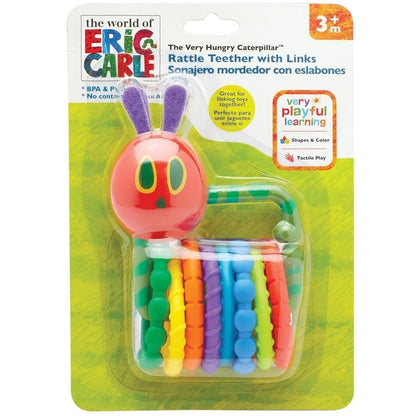 The Very Hungry Caterpillar Rattle Teether with Links