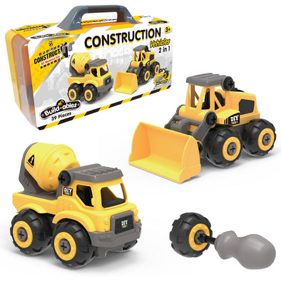 Construction Vehicles 2 in1