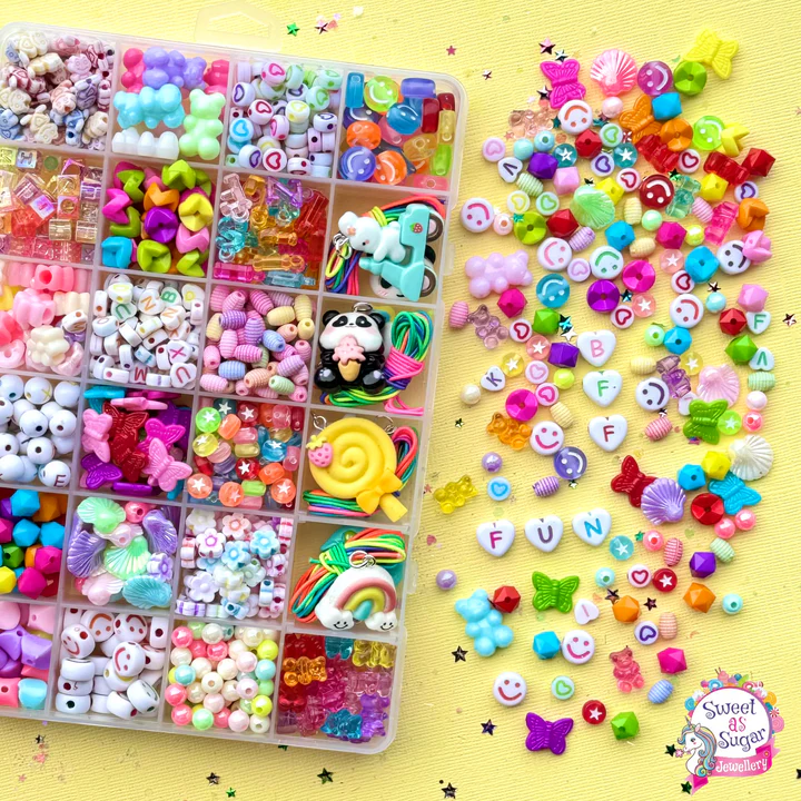 DIY Jewellery Making Kit - Large - Shapes & Colours