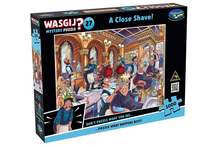 Wasgij 1000 pc Puzzle -Mystery No. 27- A Close Shave!