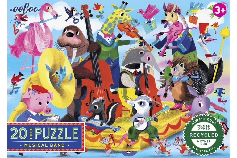 20 Piece Puzzle- Musical Band